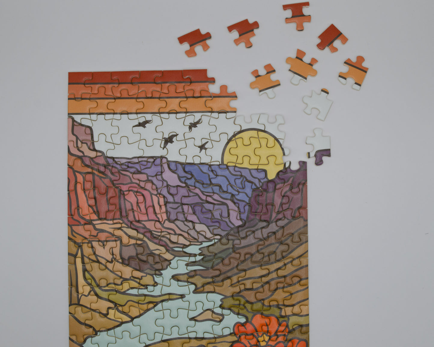 Grand Canyon National Park Below Rim | 150 Piece Mini Puzzle
