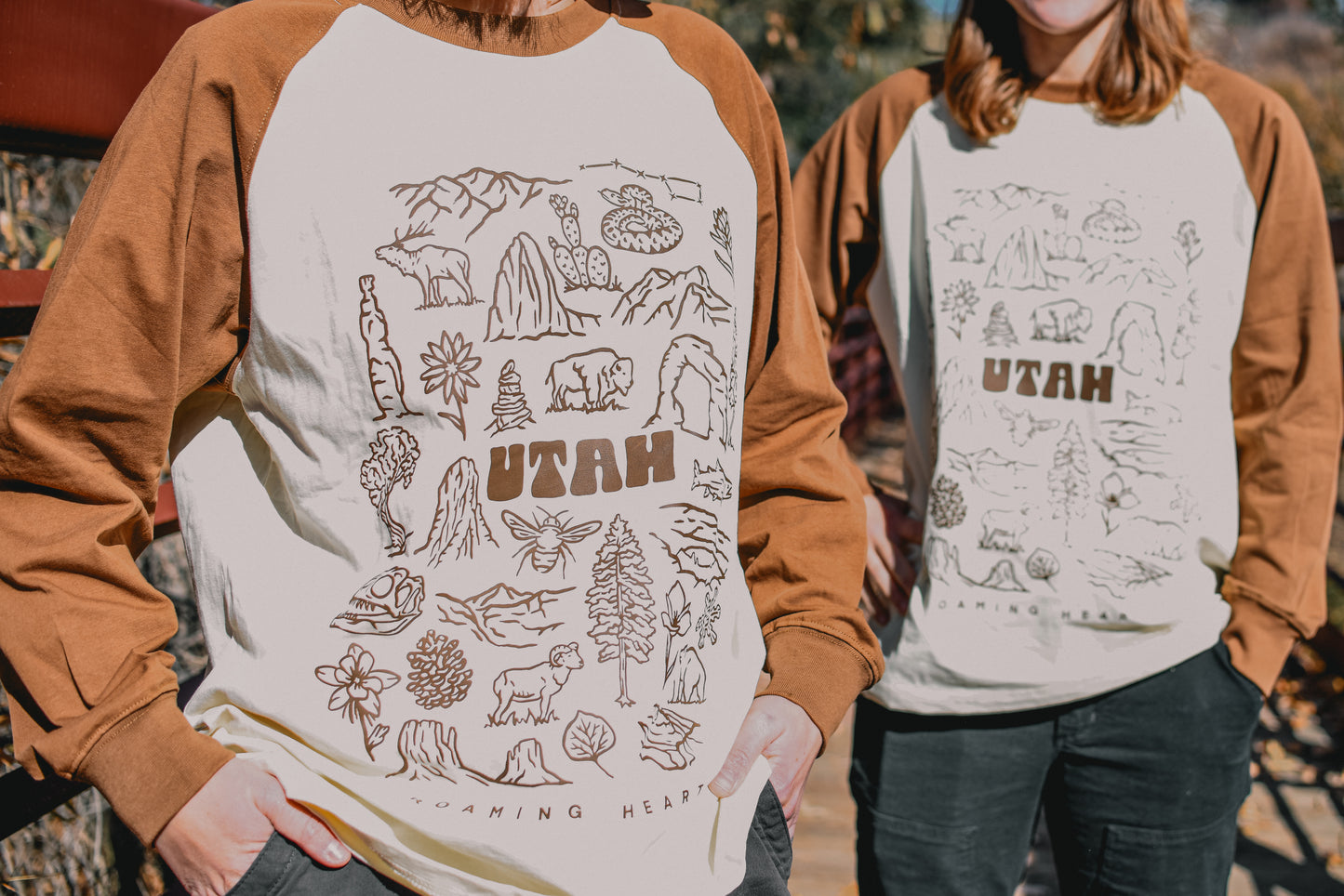 Utah Icons | Raglan Long Sleeve