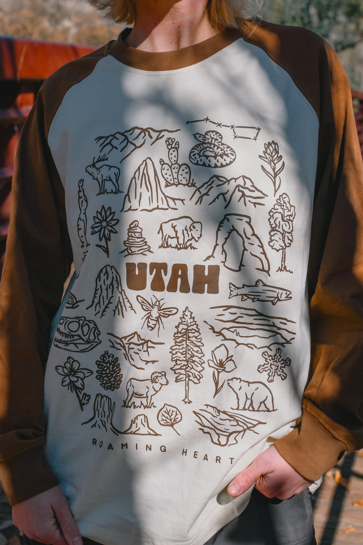 Utah Icons | Raglan Long Sleeve