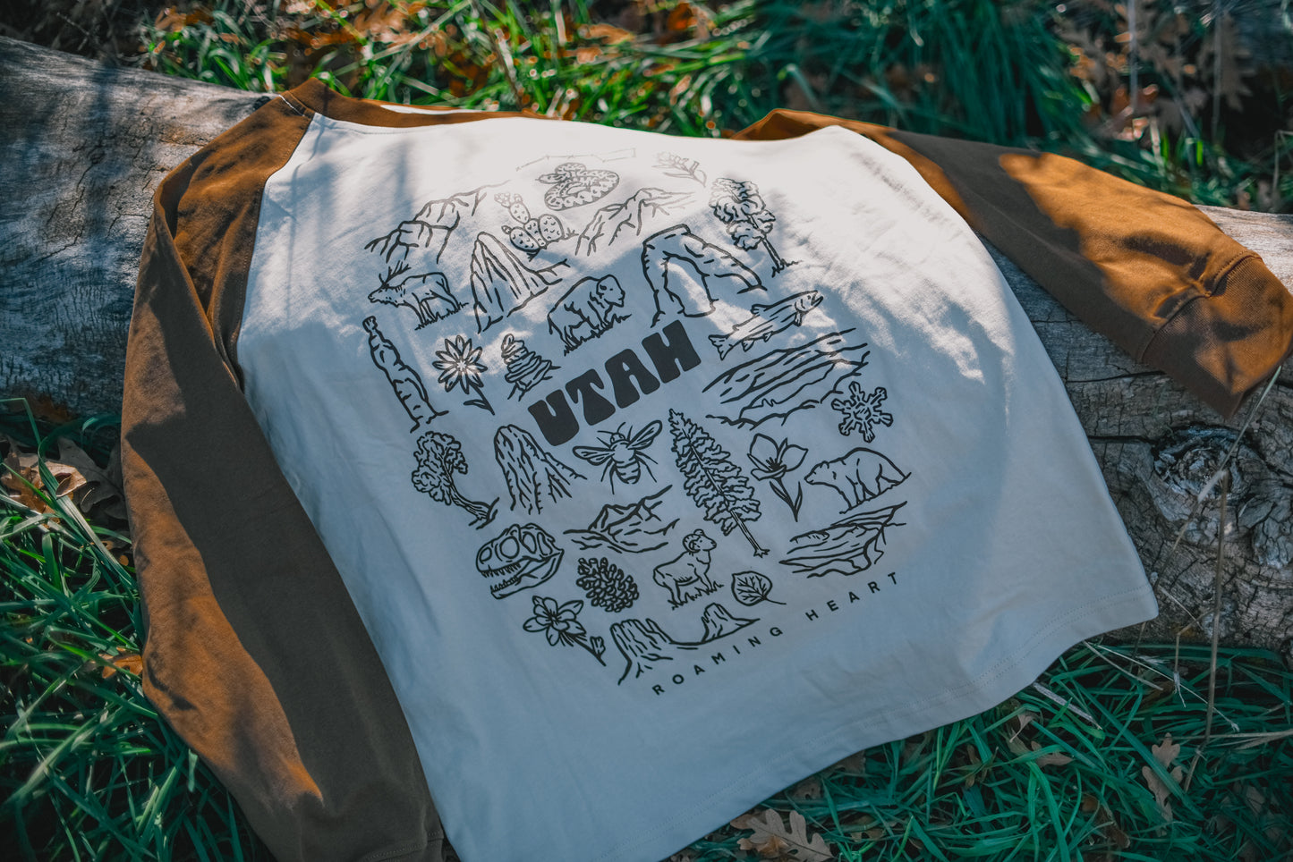 Utah Icons | Raglan Long Sleeve