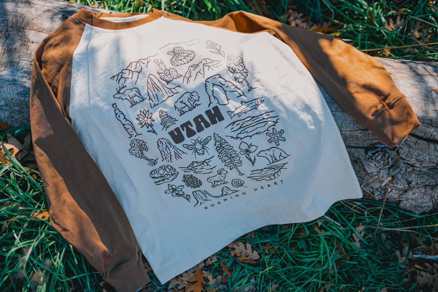 Utah Icons | Raglan Long Sleeve