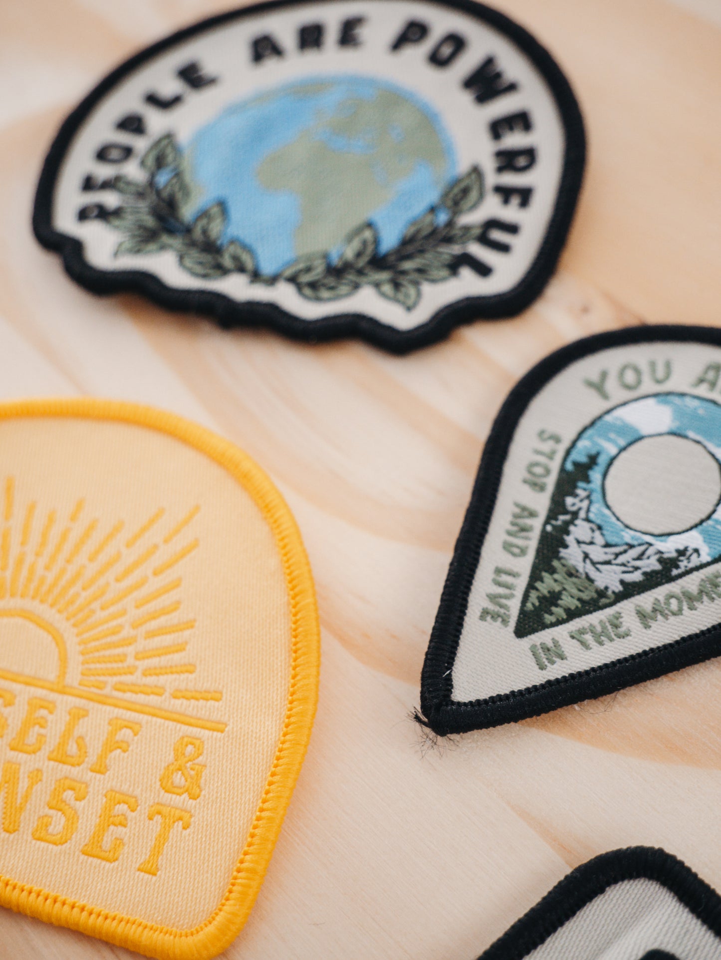 Me, Myself & the Sunset | Woven Patch