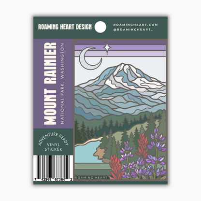 Mount Rainier National Park Tolmie Peak | Sticker