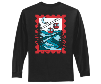 Snowy Ski Lift | Daily Long Sleeve Tee