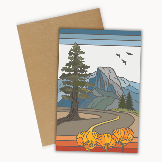 Yosemite National Park | Greeting Card