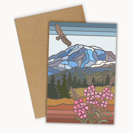 Denali National Park | Greeting Card