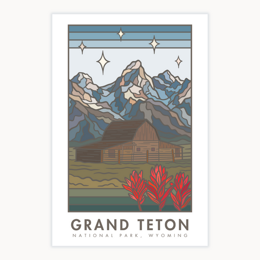 Grand Teton National Park Moulton Barn | Poster