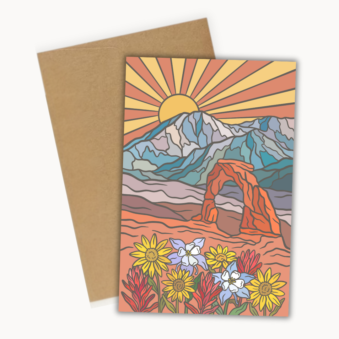 Utah | Greeting Card