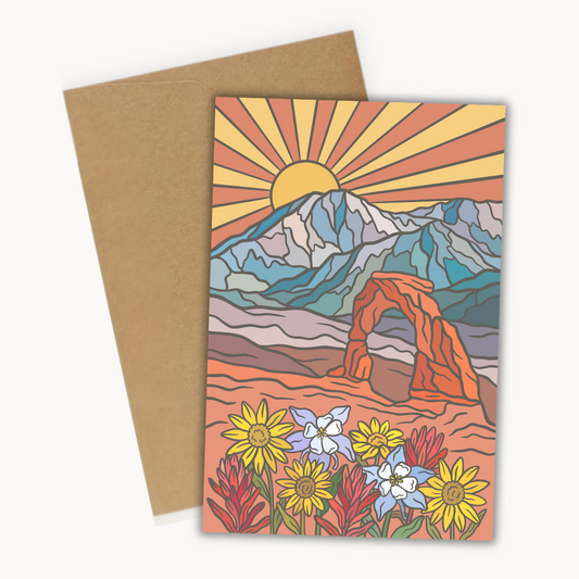 Utah | Greeting Card