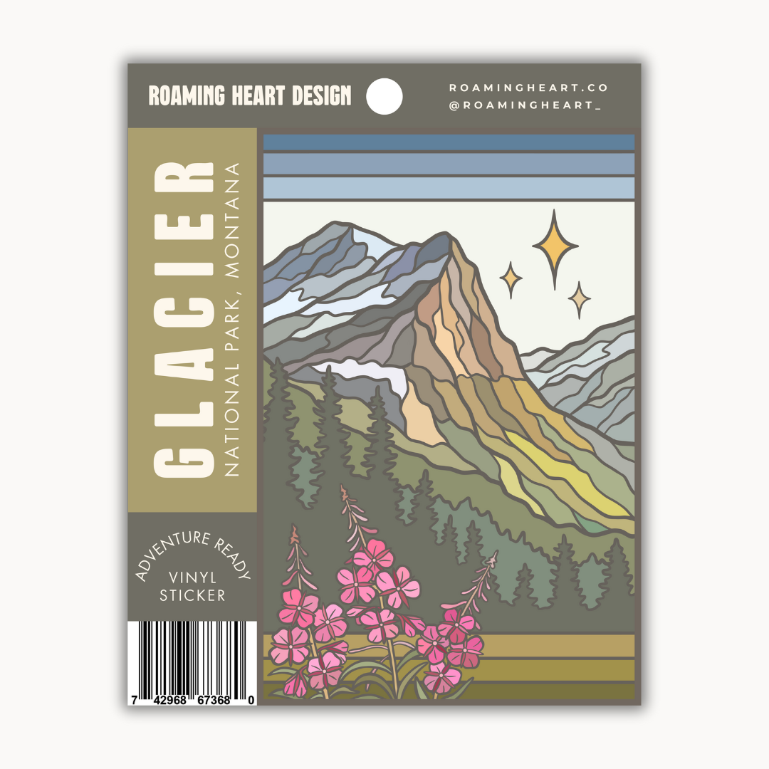 Glacier National Park | Sticker