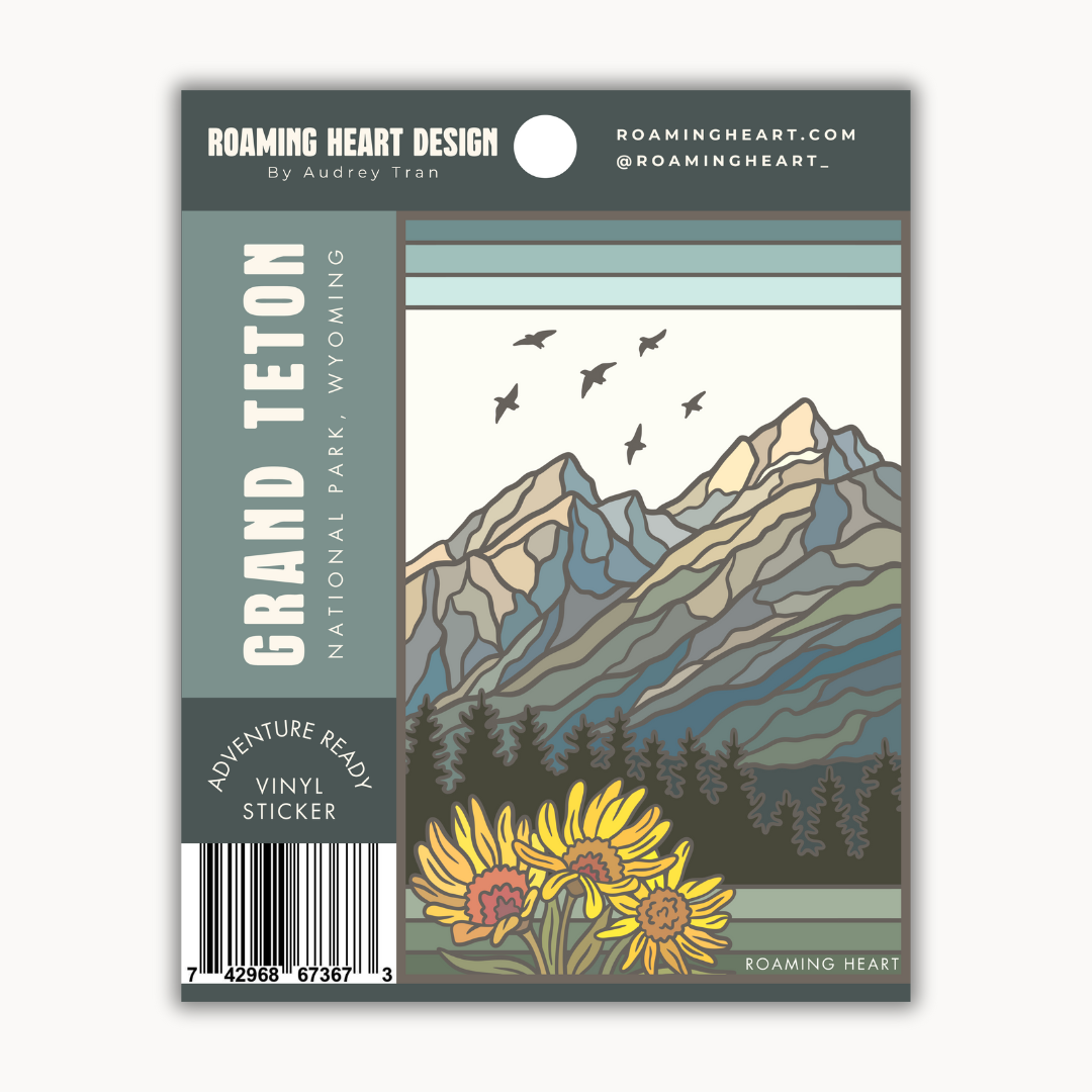 Grand Teton National Park | Sticker