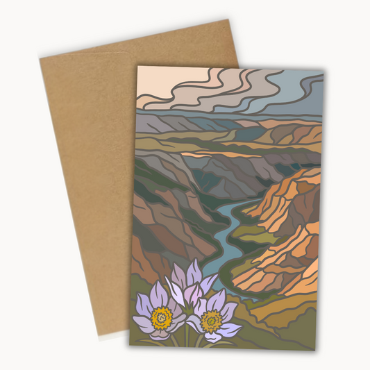 Theodore Roosevelt National Park | Greeting Card