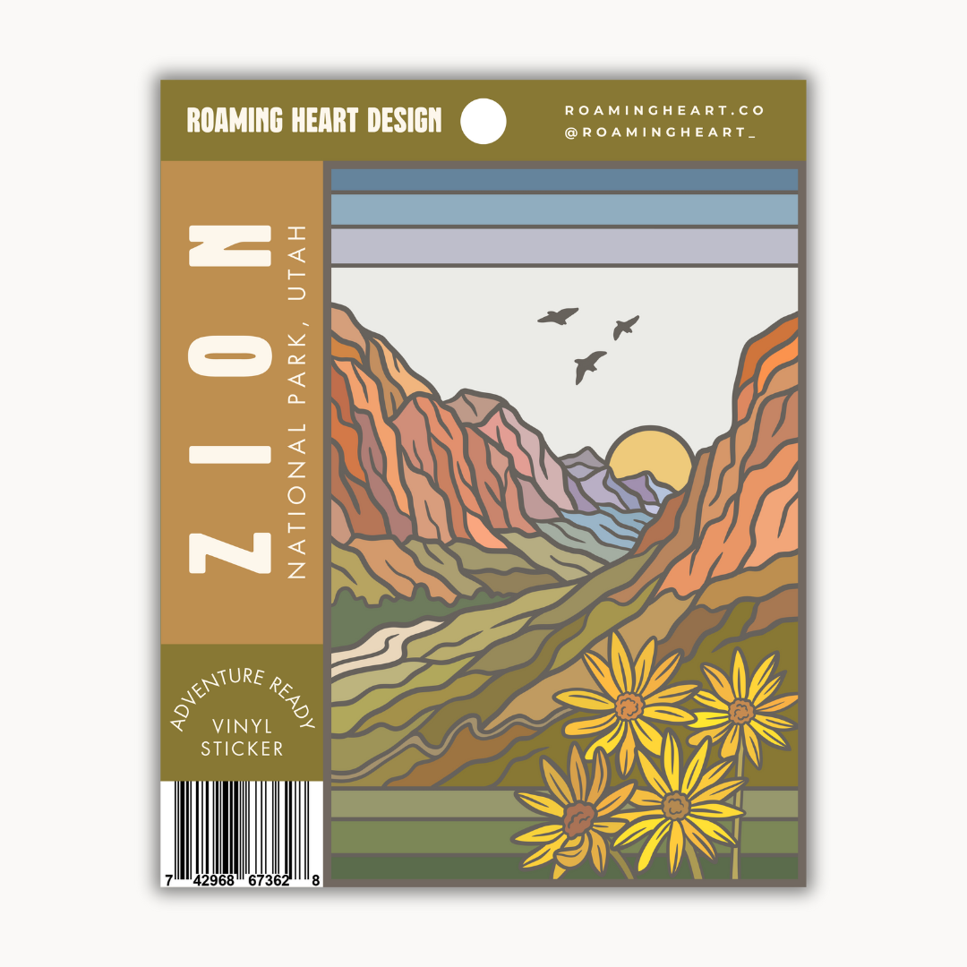 Zion National Park | Sticker