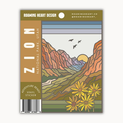 Zion National Park | Sticker