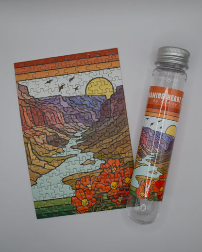 Grand Canyon National Park Below Rim | 150 Piece Mini Puzzle