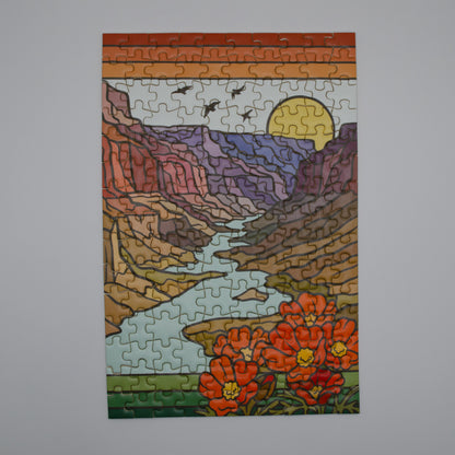 Grand Canyon National Park Below Rim | 150 Piece Mini Puzzle