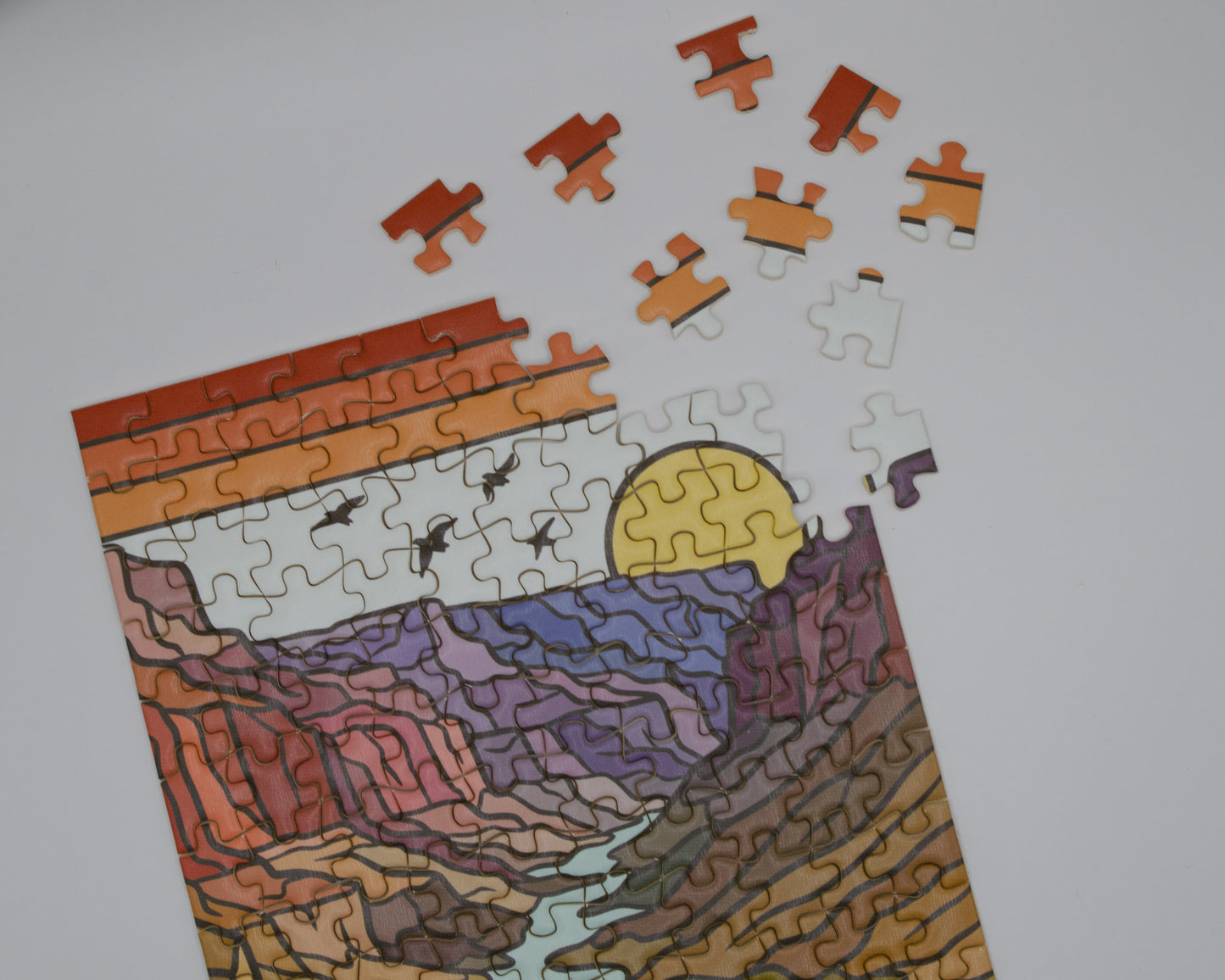 Grand Canyon National Park Below Rim | 150 Piece Mini Puzzle