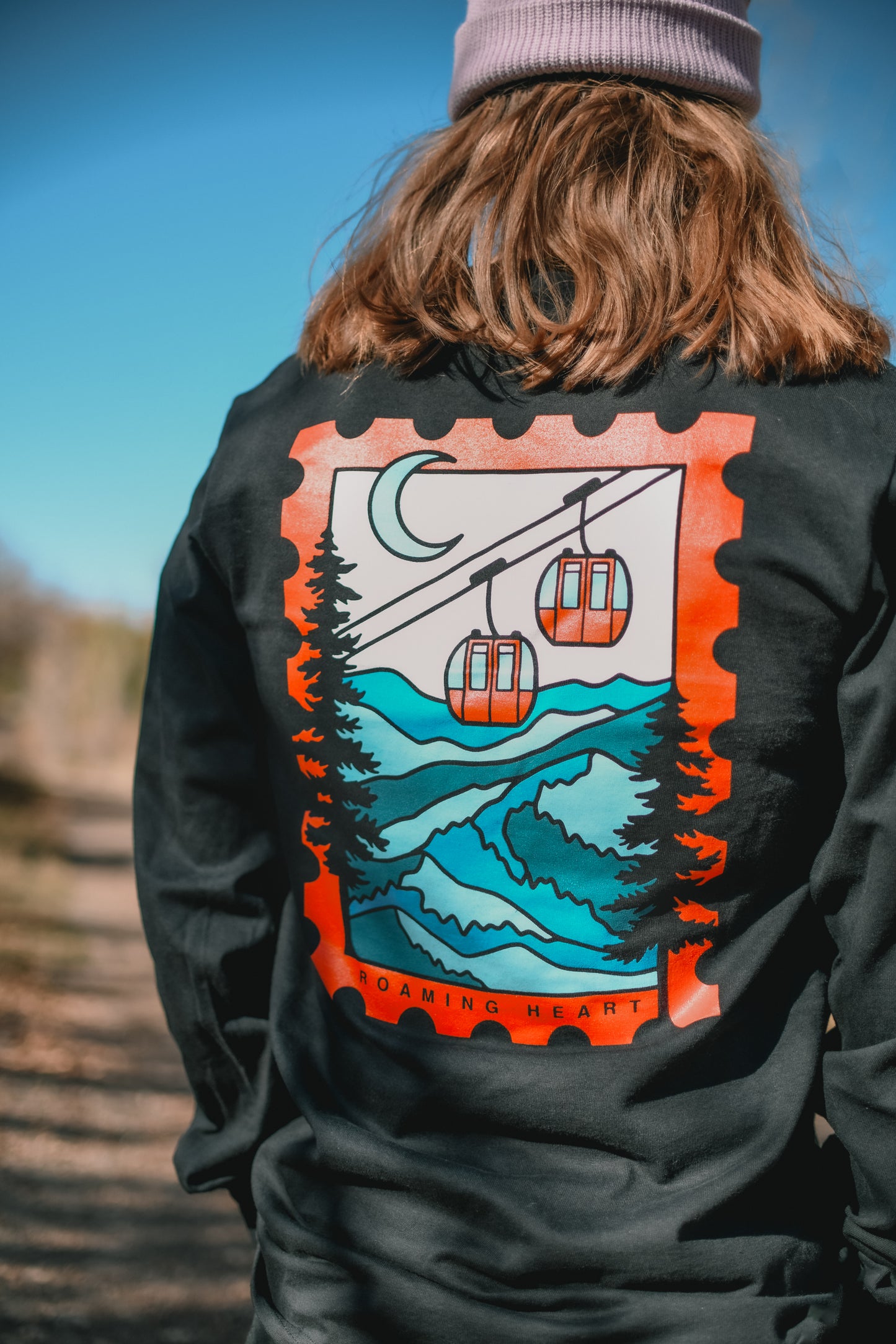 Snowy Ski Lift | Daily Long Sleeve Tee