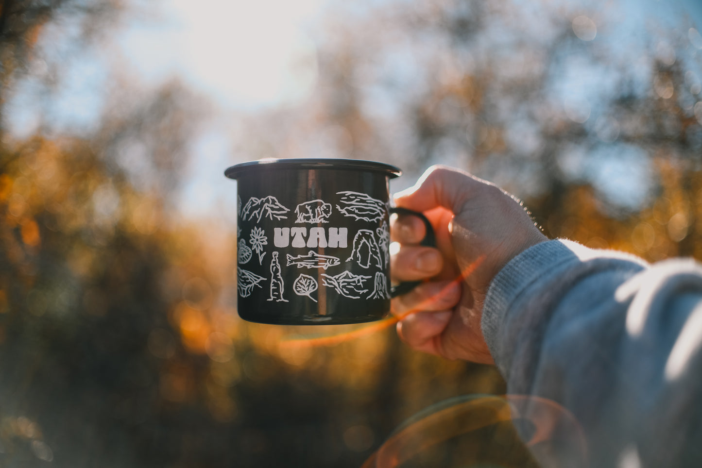 Utah Icon | Enamel Mug