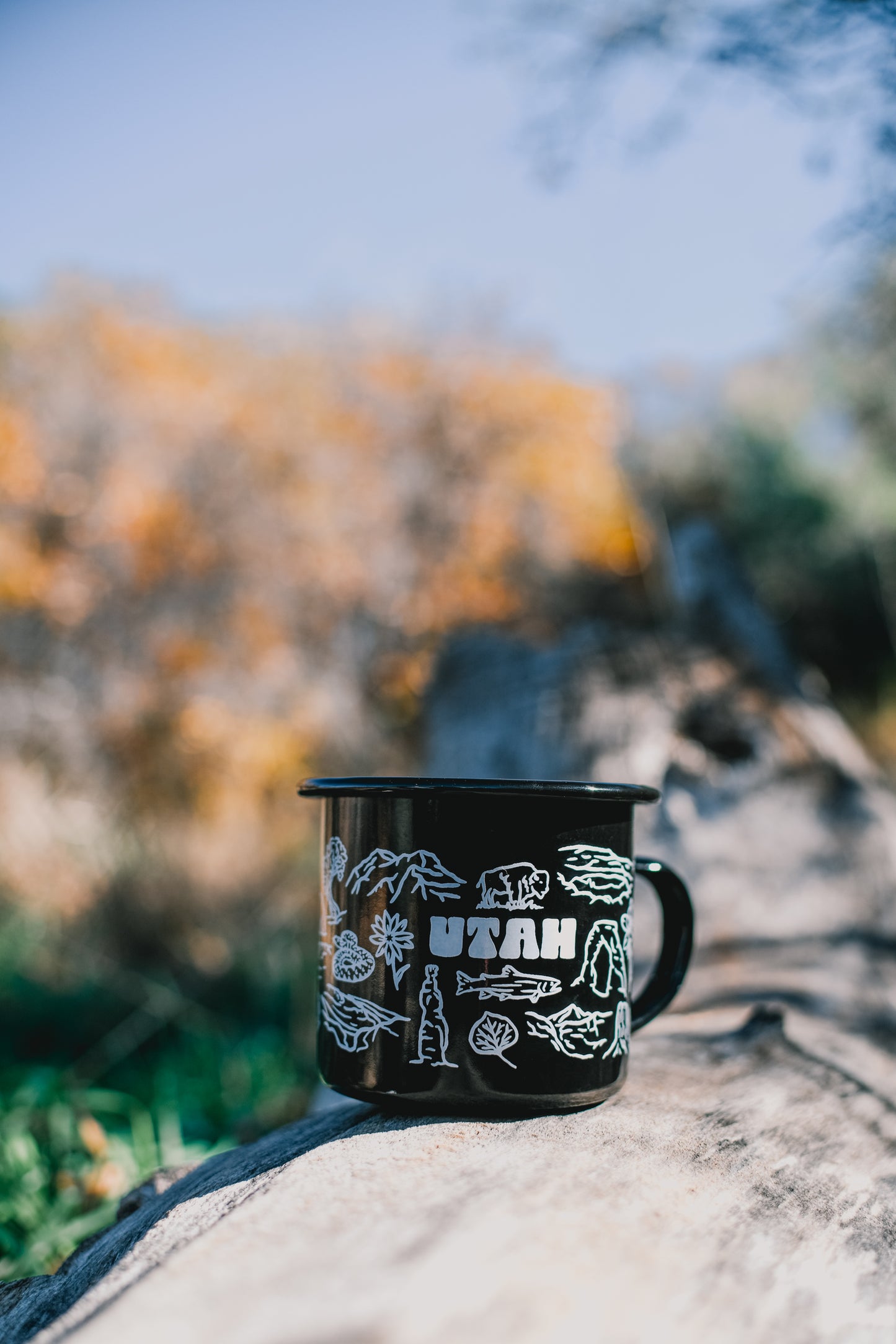 Utah Icon | Enamel Mug