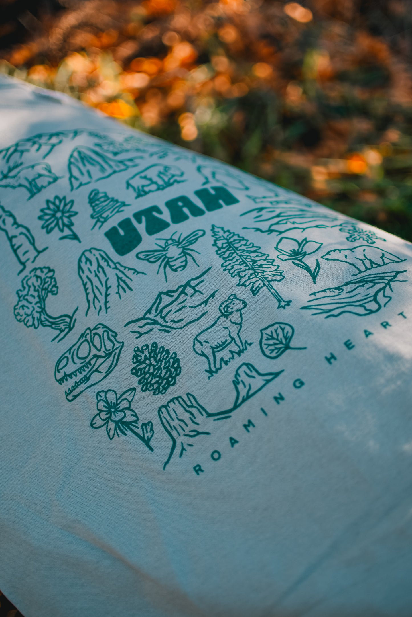 Utah Icons | Daily Tee in Blue
