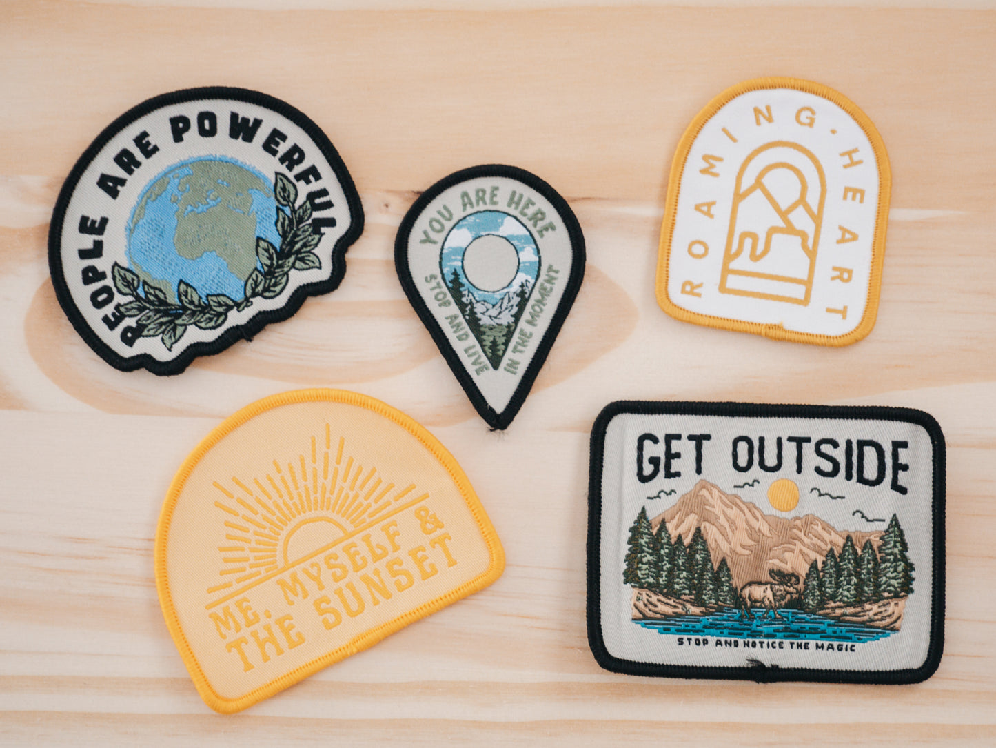 Roaming Heart | Woven Patch