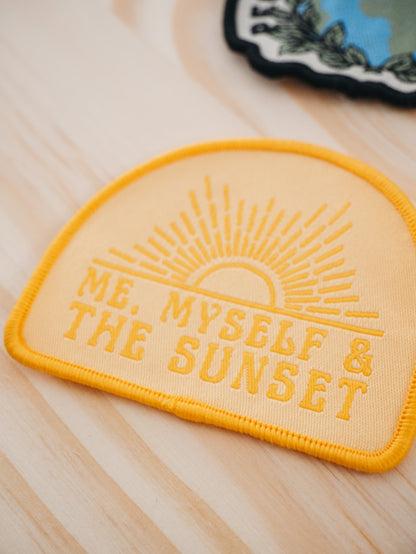 Me, Myself & the Sunset | Woven Patch