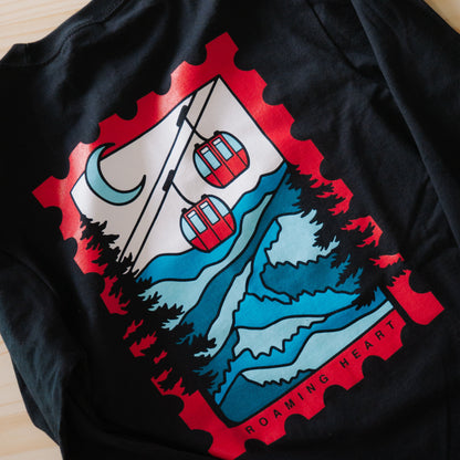 Snowy Ski Lift | Daily Long Sleeve Tee