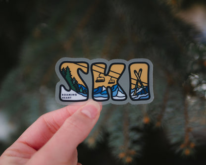 SKI | Clear Sticker