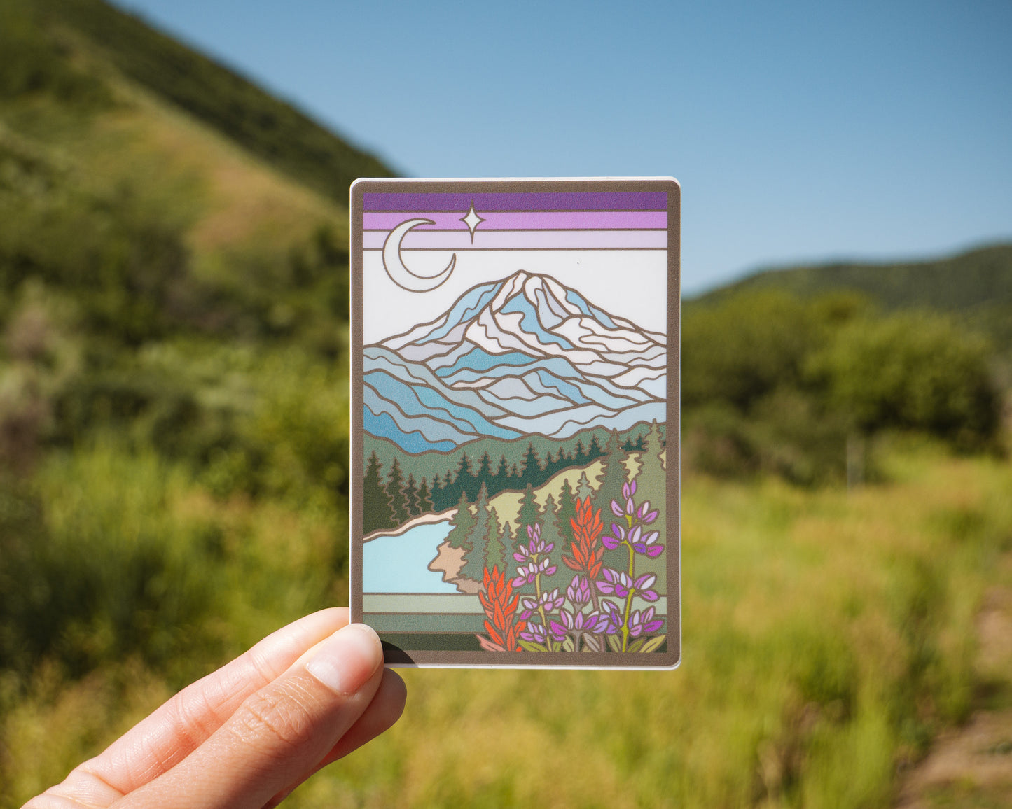 Mount Rainier National Park Tolmie Peak | Sticker