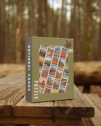 National Parks Collage | 500 Piece Puzzle