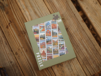National Parks Collage | 500 Piece Puzzle