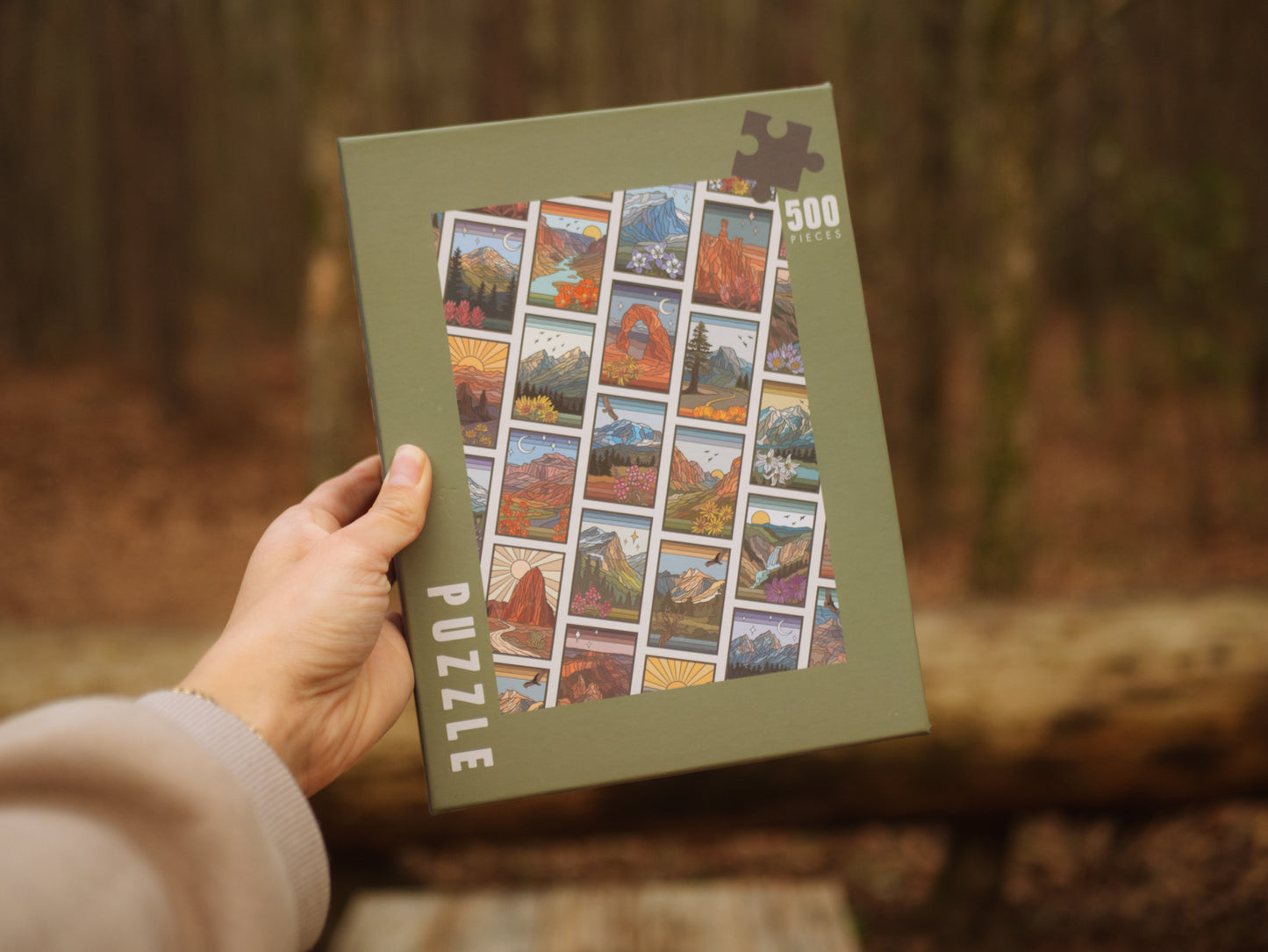 National Parks Collage | 500 Piece Puzzle